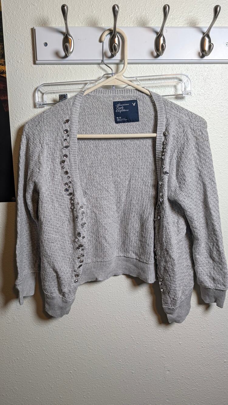 American Eagle Outfitters Women's Knitted Cardigan Size M